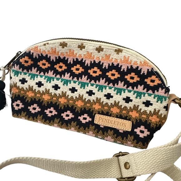 Pendleton crossbody Aztec zipper small multicolor echo cliffs - Picture 4 of 10